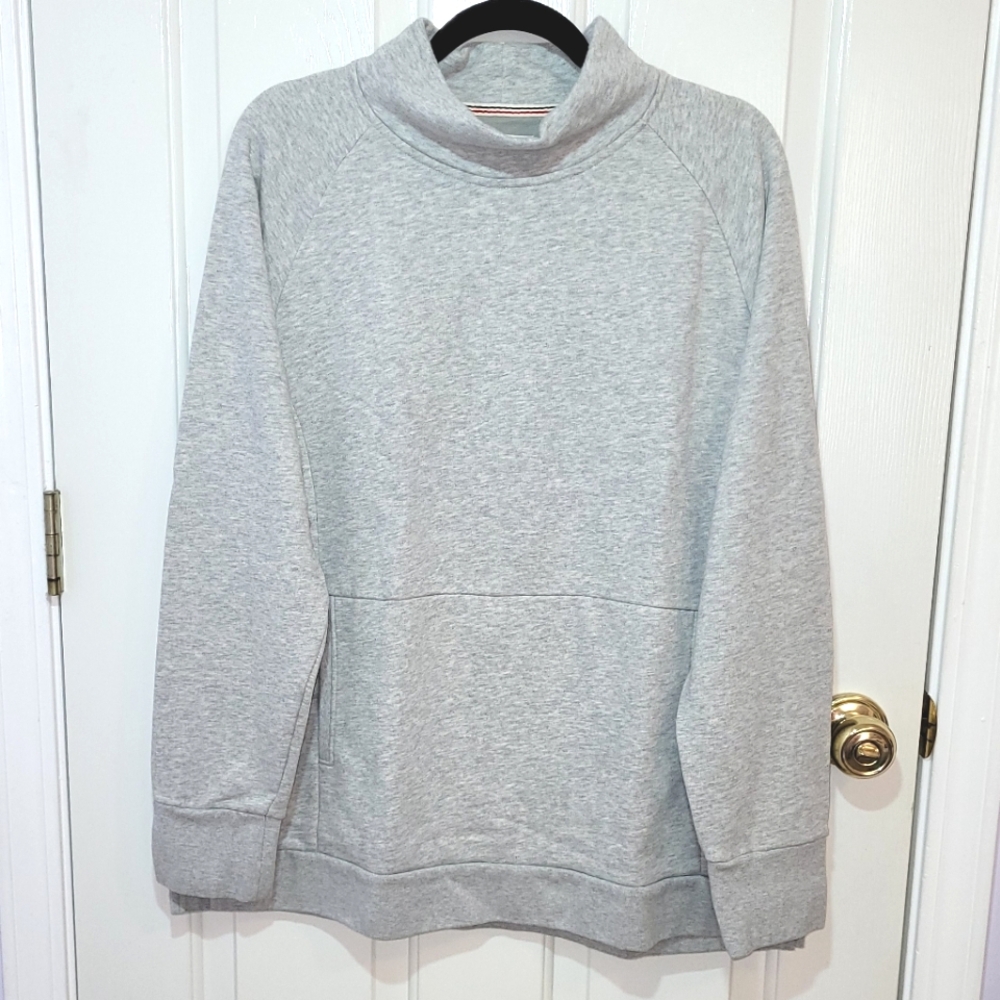 Women's Gray Lands' End Sweatshirt